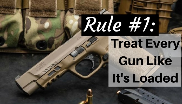 Gun Safety, safety, Rule, loaded, shooting, preparedness, SHTF, firearms