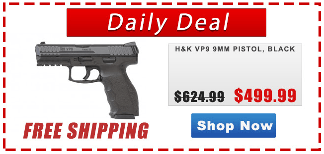 H&K VP9, pistol, 9mm, SHTF, sale, best price, great deal