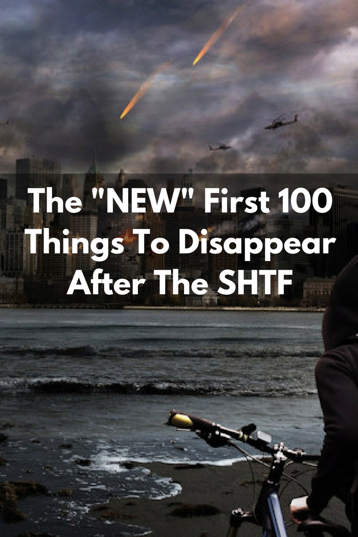 SHTF, prepper, preparedness, barter, SHTF, top 100 things to disappear, 