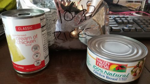 survival, recipe, prepper, food storage, chicken, rice,