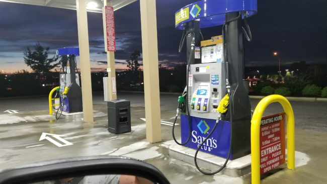 no gas, ran out of gas, gas shortage,
