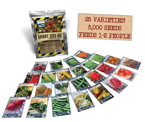 seed bank, survival, prepper, preparedness, SHTF
