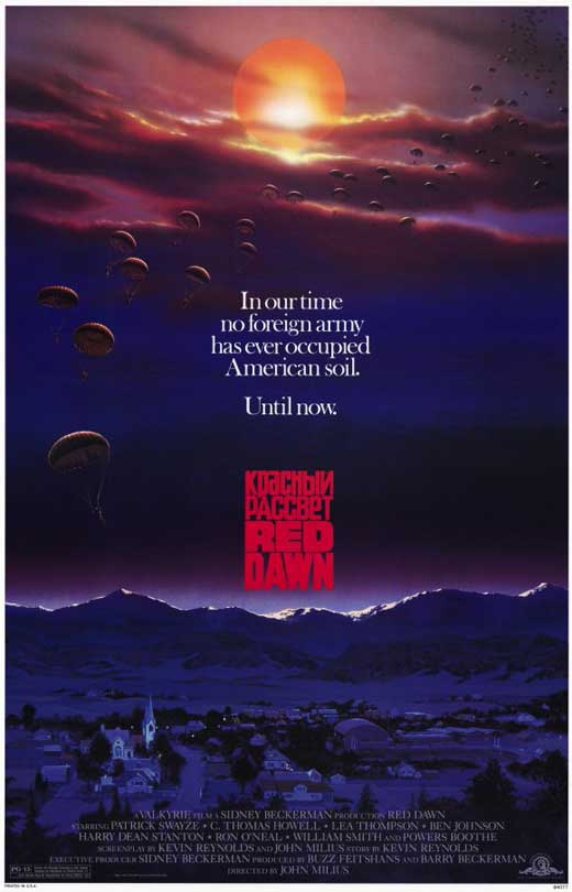 Red Dawn, movie, survivalist, survival, preparedness, prepper, SHTF, Cold War