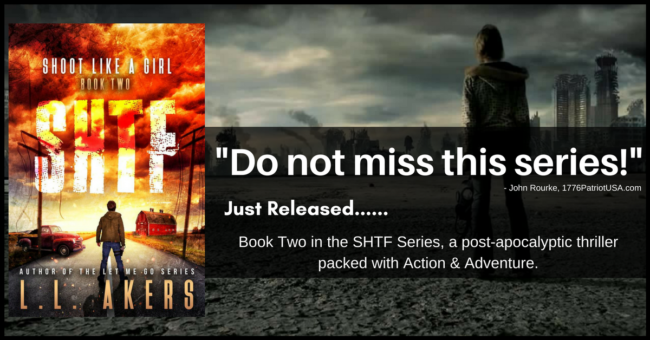 SHTF, Fight Like a Girl, prepper fiction, book, kindle, paperback