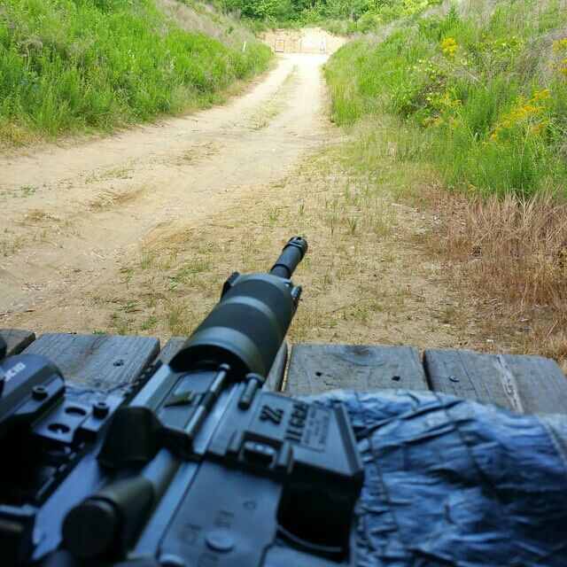 Enjoying my right to bear arms