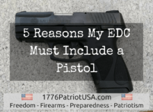 5 reasons, EDC, every day carry, self defense, pistol, Taurus G2