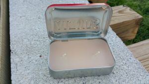 Altoid, tin, candle, survival kit, SHTF, preparedness, prepper