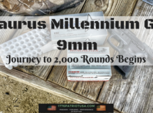 Taurus, Millennium, G2, test, 9mm, pistol, prepper, preparedness, survival