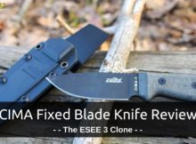 survival knife, CIMA knife, CIMA, fixed blade, Chinese, ESEE 3, ESEE, survival, prepper, EDC, preparedness