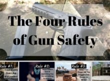 gun safety, firearms, shooting, safety, rules, habits, trigger, four,