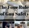 gun safety, firearms, shooting, safety, rules, habits, trigger, four,