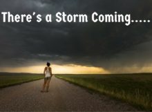 There's a storm coming, civil war, second revolution, SHTF, prepper, survival, preparedness, WROL, TEOTWAWKI, food storage, get ready
