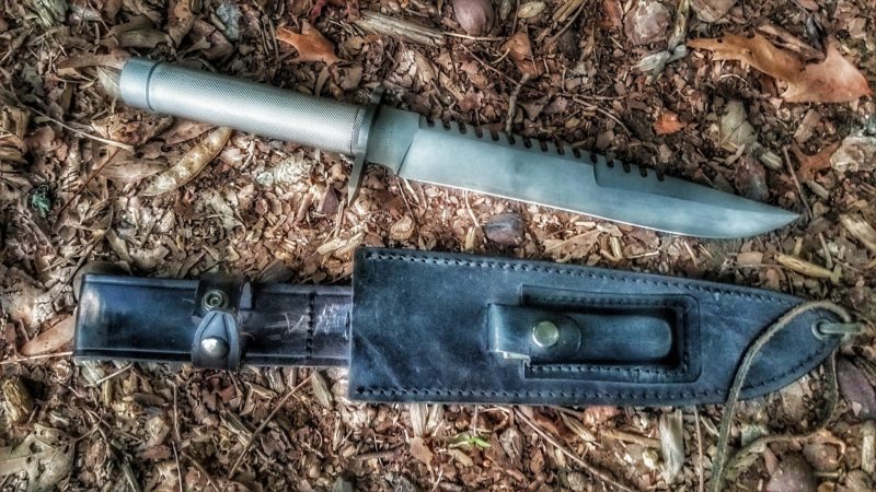 survival knife, survival, Rambo, 80's, hollow handle, preparedness, survivalist, 