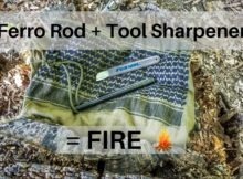 ferro rod, fire starting survival, prepper, preparedness, fire