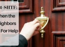 preparedness, what if, asking for help, neighbors, SHTF, survival, food, children