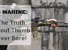 thumb over bore, c clamp grip, AR-15, grip, stance, shooting, AR