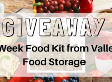 food, food storage, giveaway, prepper, preparedness
