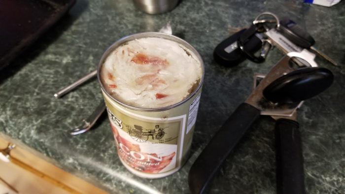 Yoder's canned bacon, SHTF, prepper, preparedness, food storage