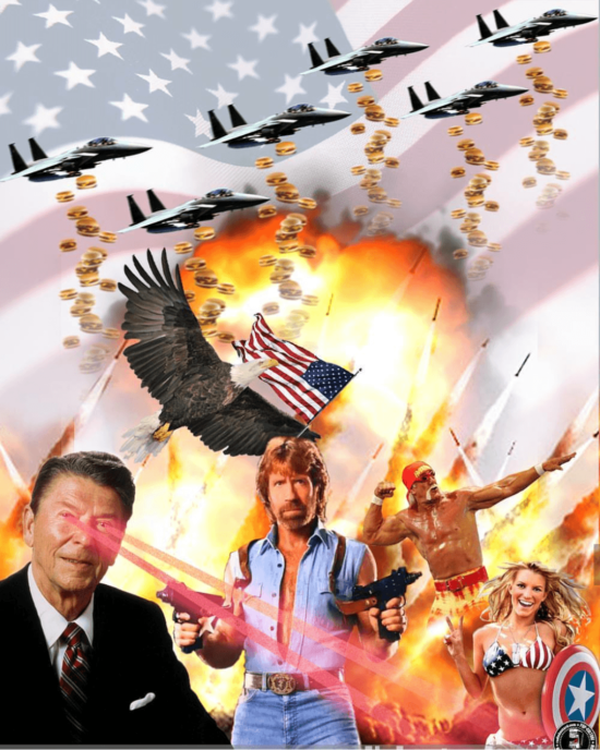 America, USA. Chuck Norris, 