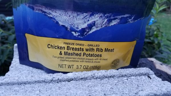 Mountain House freeze dried food, grilled chicken, survival, SHTF, prepper, preparedness