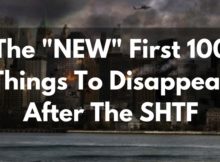 SHTF, prepper, top 100 things, survvial supplies, survival, supplies, preparedness