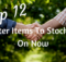 preparedness, barter, top 12, SHTF, prepper