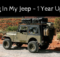 bugging out, living in car, living in Jeep, Jeep, SHTF, bug out vehicle