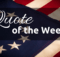 quote of the week, patriot, patriotism, politics,