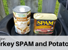 SPAM, potato, food storage, prepper, SHTF,