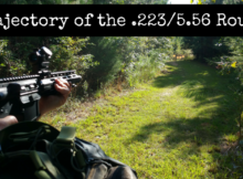 Trajectory, Trajectory of .223 5.56, AR-15, AR, prepper, preparedness, SHTF, tactical
