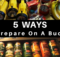 preparedness, budget, prepper, SHTF