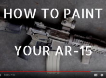 PAINTING AN ar-15, HOW TO, ar-15, shtf, CAMO, PREPPER, PREPAREDNESS