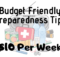 budget, preparedness, prepper