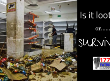 looting, preparedness, prepper, survival, economic collapse. prepper, SHTF