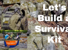 building a bug out bag, food,
