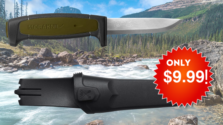 Mora, knife, survival, SHTF, budget, prepper, preparedness