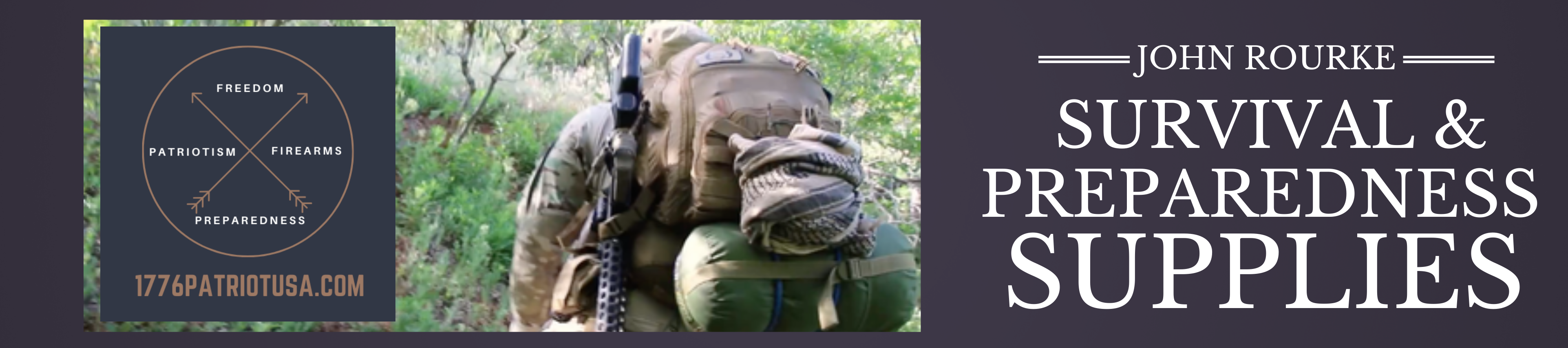 John Rourke, Amazon store, survival, prepare, preparedness, SHTF, supplies