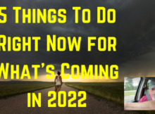 things to do, 2022, SHTF, prepare, preparedness, survival