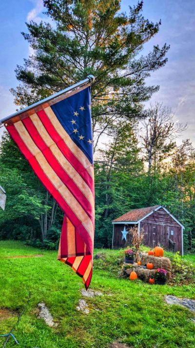 1776 flag, patriot, 1776, flag, cabin, Maine