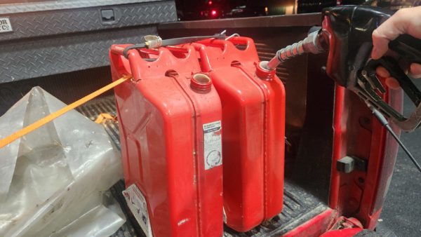 prepper, gas, gas can, metal, get ready, fuel, shortage, preparedness, winter prep, 