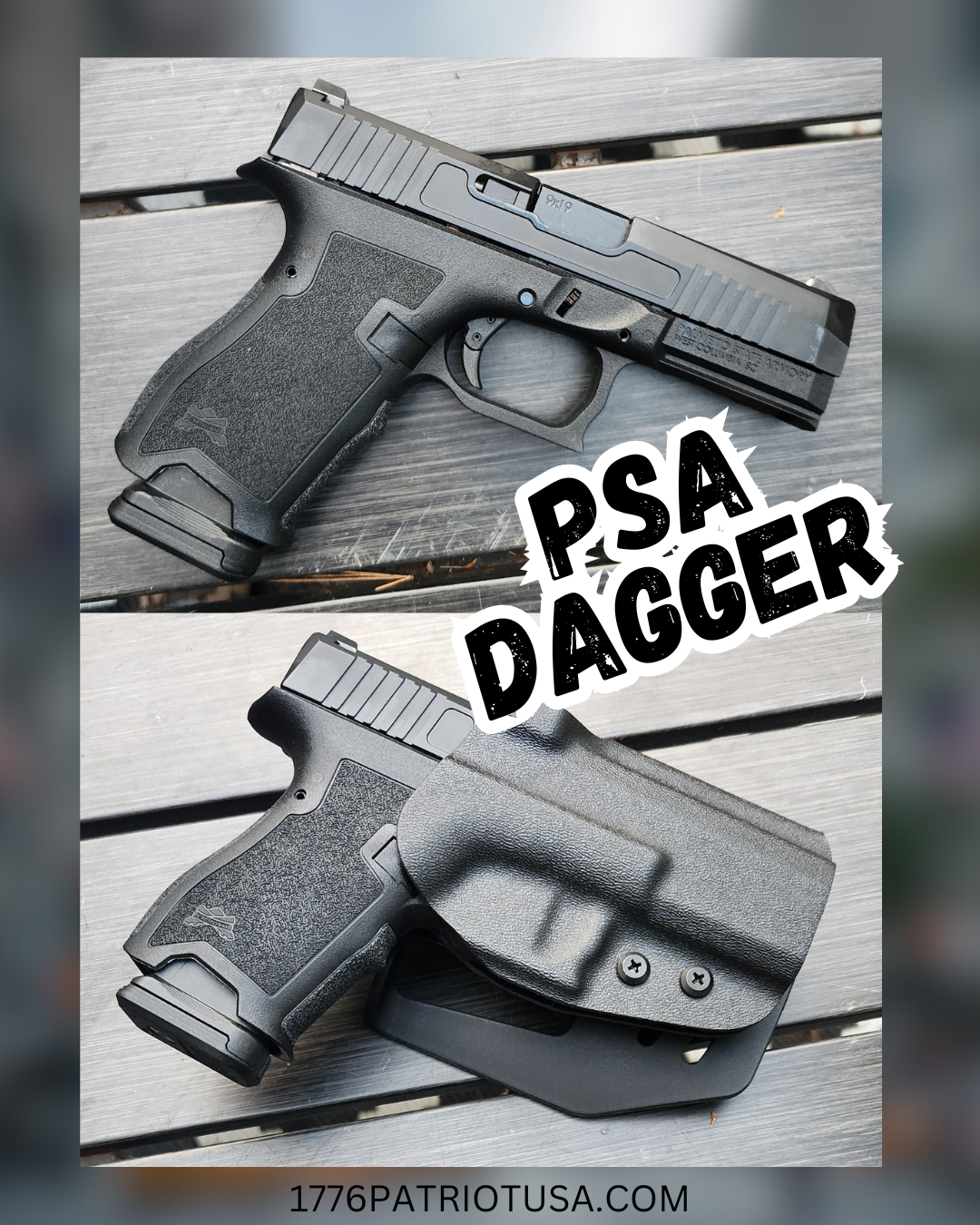PSA, Palmetto State Armory, Dagger, 9mm, pistol, self defense, EDC, carry, CWP