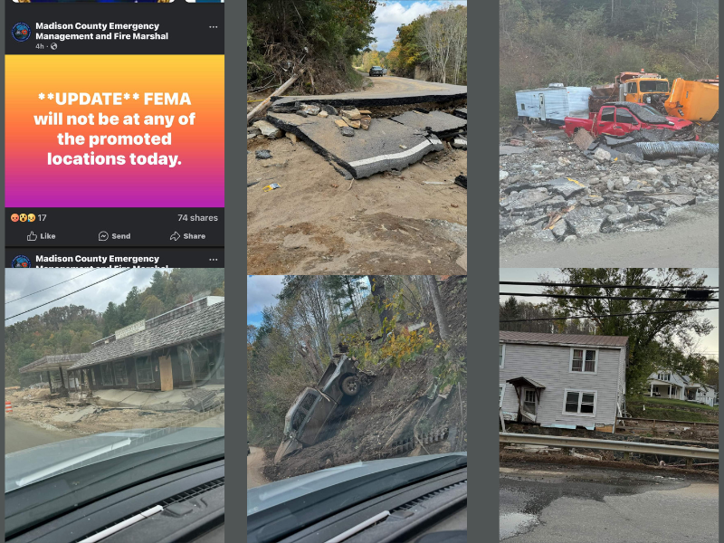 North Carolina, hurricane, Helene, destruction, rescue, damage, FEMA