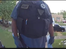 crime, fake uniform, home, security, knocking on door,