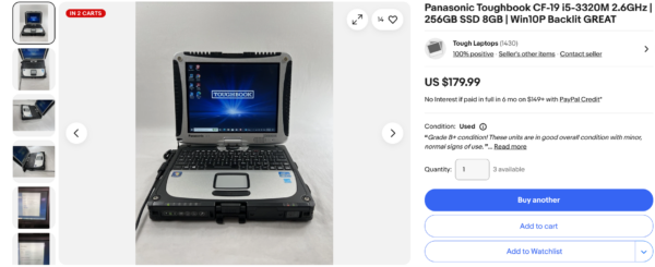 Panasonic Tough book, survival, preparedness, prepper, survival, prep, digital library,