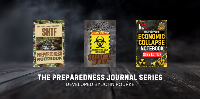 survival, shtf, prepper, notebook, planner, journal, planning, John Rourke